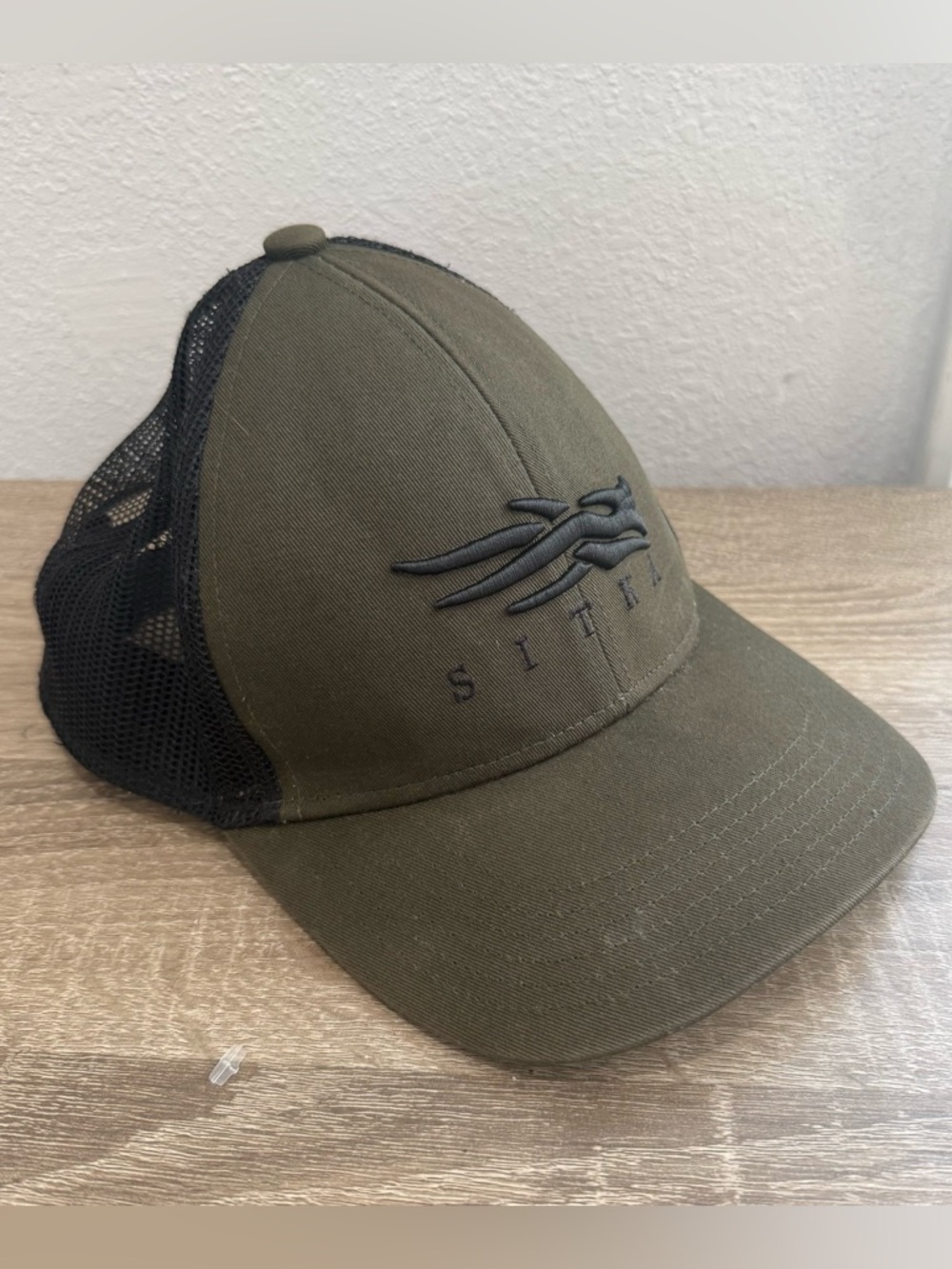 Sitka Mesh SnapBack Trucker Style Hat Army Green